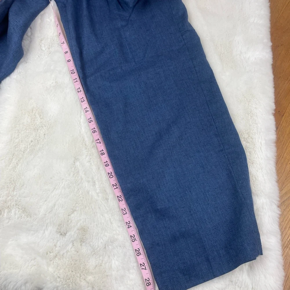 Banana Republic women’s linen blend Navy Dress Pants